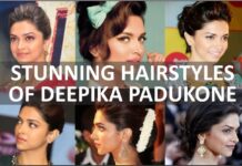 Hairstyles of Deepika Padukone