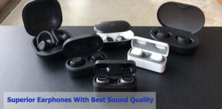 Superior earphones with best sound quality